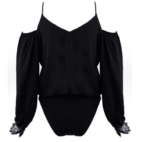 Slay It Cold Shoulder Bodysuit - Picture 4 of 8